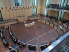 Blick in den verwaisten Bundesrat